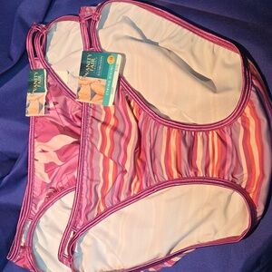 Vanity Fair Illumination Set Of 2 String Bikini Panties. Size 8 XL